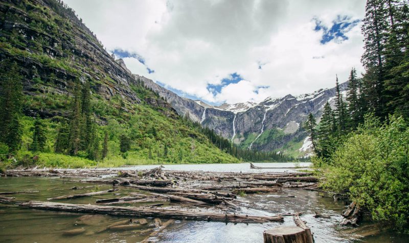 Avalanche Lake Trail at Glacier NP