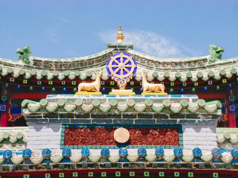 Temple Roof at Erdene Zuu