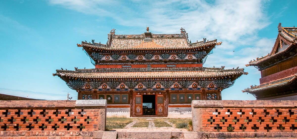 Erdene Zuu Monastery Sidecar Photo